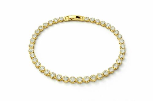 Imagem de Pulseira Riviera Bolinhas Dourada