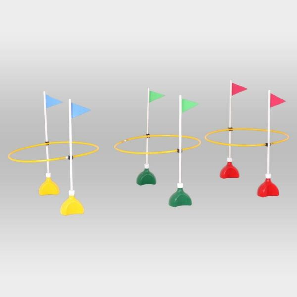 Imagem do produto Jogo de Balizas com Arcos e Regulagem de Altura para Saltos