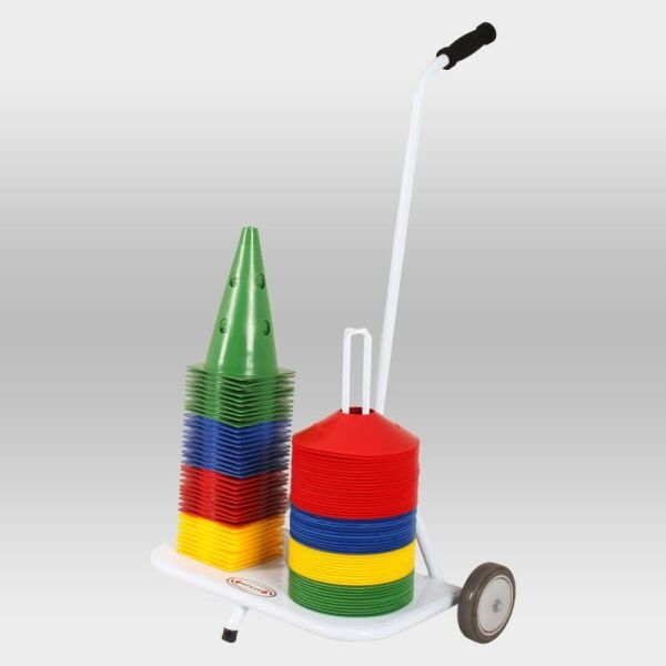 Imagem do produto Suporte para Cones e Pratos com Rodinhas