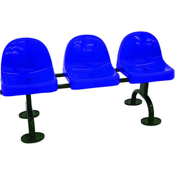 Imagem do produto Banco sem Encosto com Pés Simples para Fixação - 3 lugares