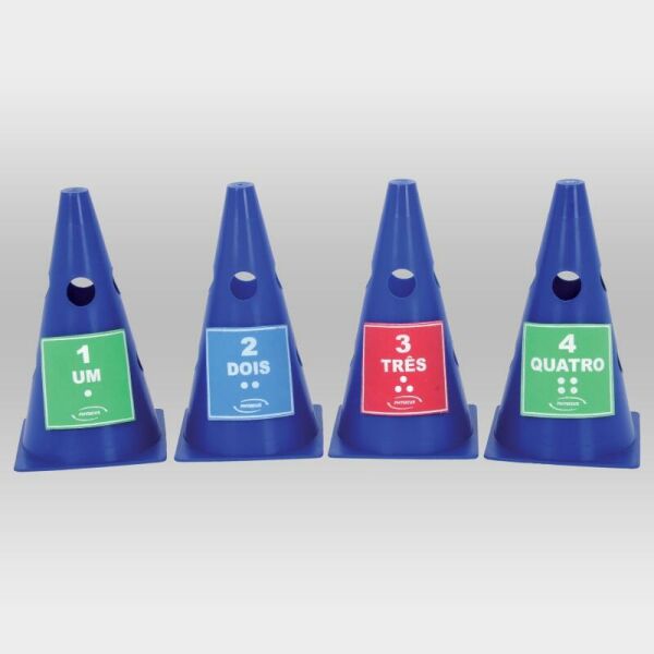 Imagem do produto Jogo de Cones com Letras - Alfabeto