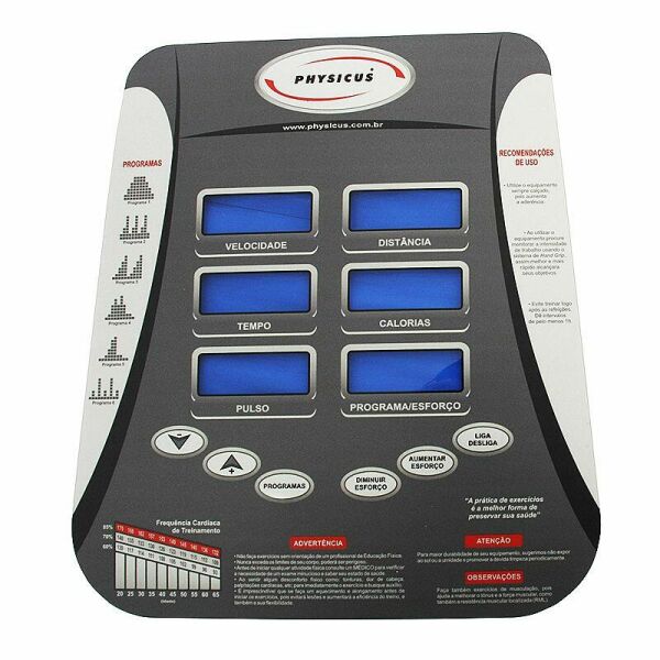 Imagem do produto Adesivo Central do Painel Bick VertHoriz e Eliptico - Modelo 04