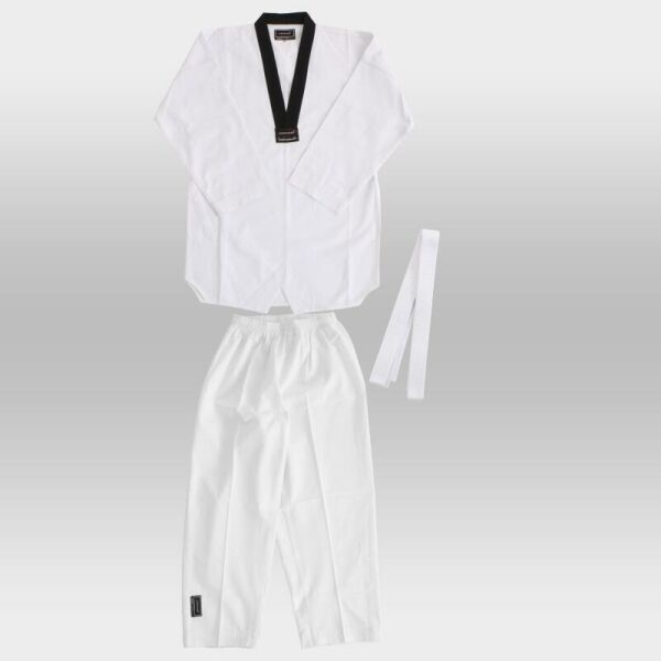 Imagem do produto Dobok Leve Branco com Gola Preta M1