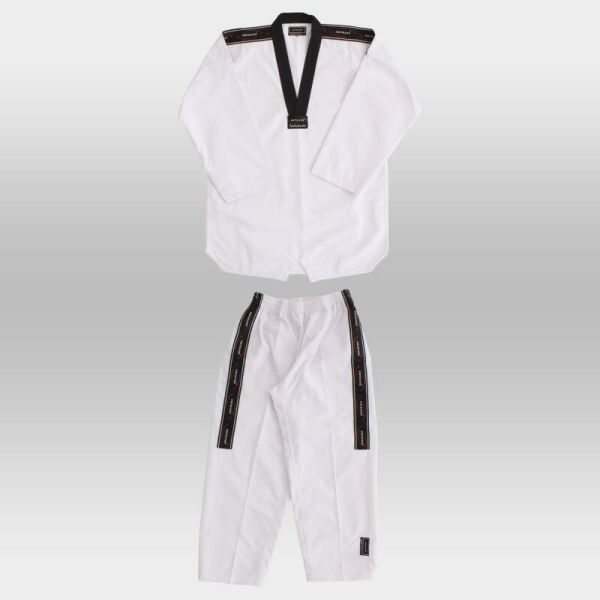 Imagem do produto Dobok Champ Branco com Gola Preta M2