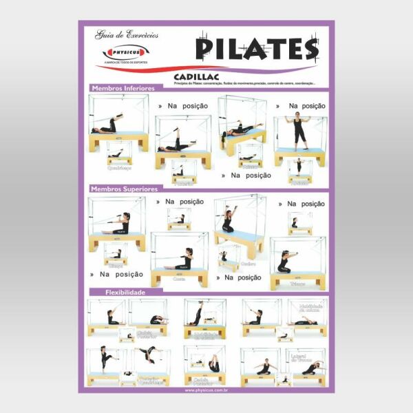 Imagem do produto Cartaz de Pilates - Cadillac