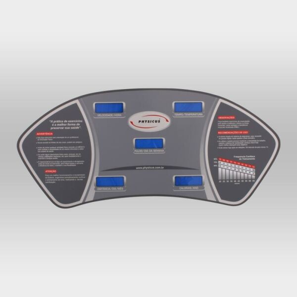Imagem do produto Adesivo Central do Painel para Esteira PH2500