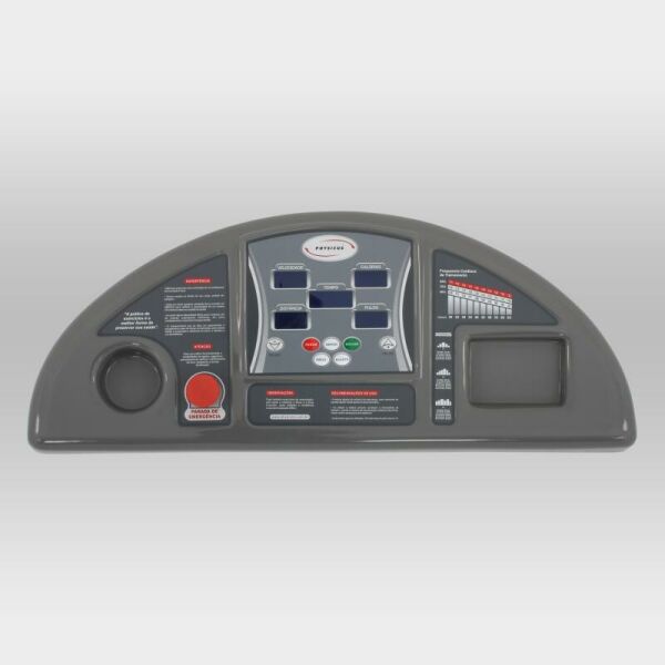 Imagem do produto Carenagem PU do Painel para Esteira PH2000 - Modelo 2 - Com Membrana e Adesivos