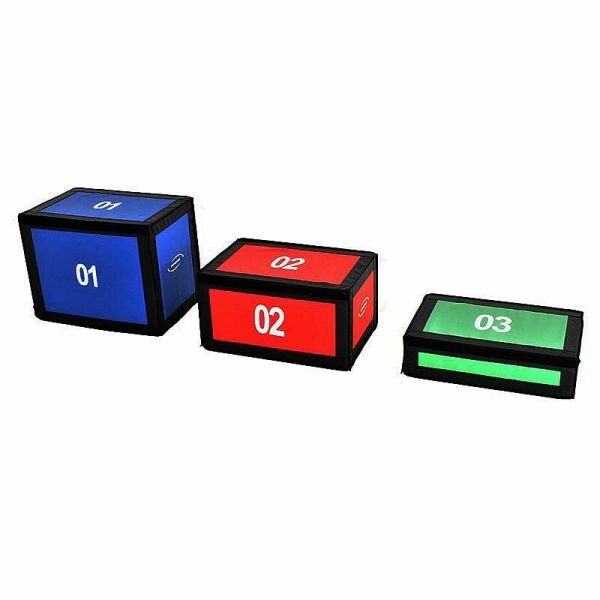 Imagem do produto Jogo de Caixa de Espuma Para Salto - Kit com 03 Caixas
