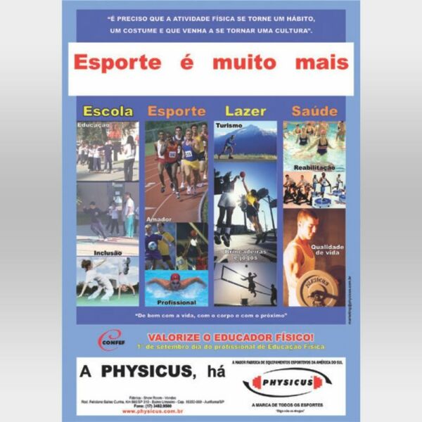 Imagem do produto Cartaz Professor de Educação Física