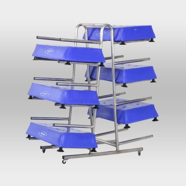 Imagem do produto Estante Inox para Step Aquático