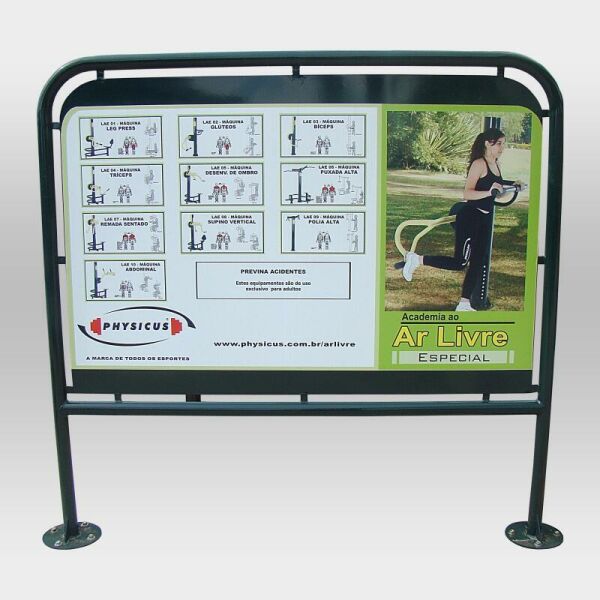 Imagem do produto Placa Ar Livre Especial
