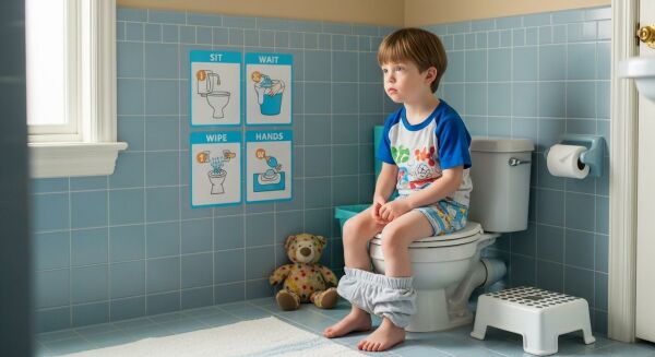 Imagem do artigo Desfralde no Autismo: Nossa Jornada com o Noah