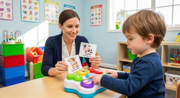 Imagem do artigo Autismo e Fonoaudiologia: Como a Terapia Fonoaudiológica Apoia a Comunicação e o Desenvolvimento