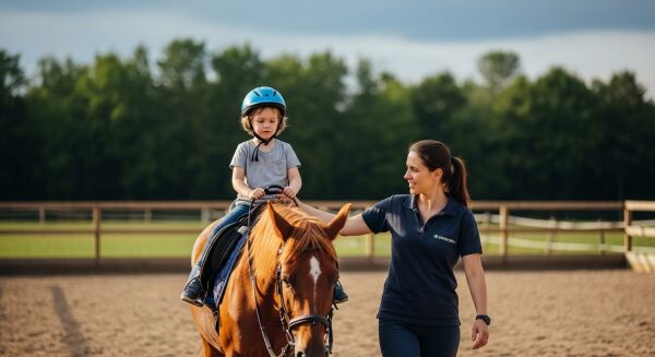 Imagem do artigo Autismo e Equoterapia: Como o Contato com Cavalos Pode Ajudar