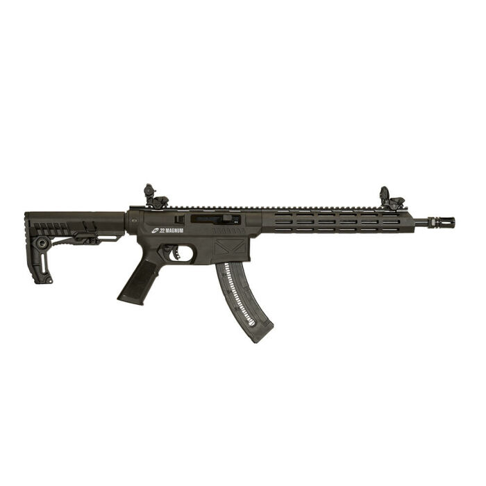 Imagem de RIFLE CAL.22WMR (MAGNUM) 14,5" CBC DELTA SEMIAUTO CORONHA PRETA - OXIDADO