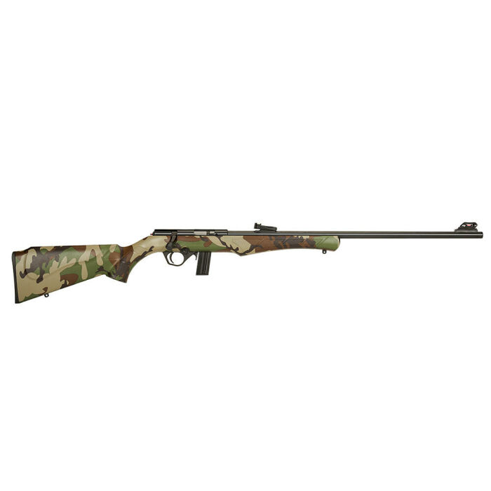 Imagem de RIFLE CBC BOLT ACTION 8122 CORONHA EM POLIMERO SUBLIMADO - OXIDAÇÃO NEGRA - 23" CAL.22LR