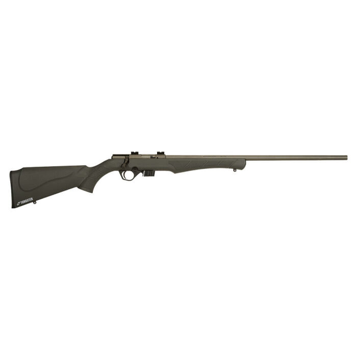 Imagem de RIFLE CBC BOLT ACTION MAGNUM CORONHA EM POLIMERO CINZA - CERAKOTE TUNGSTEN - 21" .22WMR