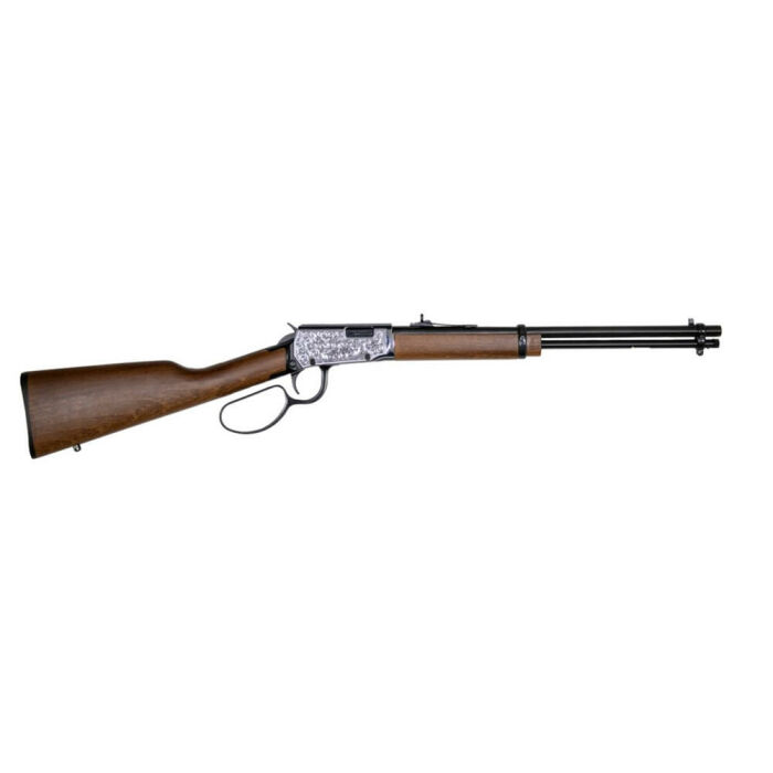 Imagem de RIFLE CBC RIO BRAVO CORONHA MADEIRA CLASSIC (ENGRAVED) - OXIDADO - 18" CAL.22LR