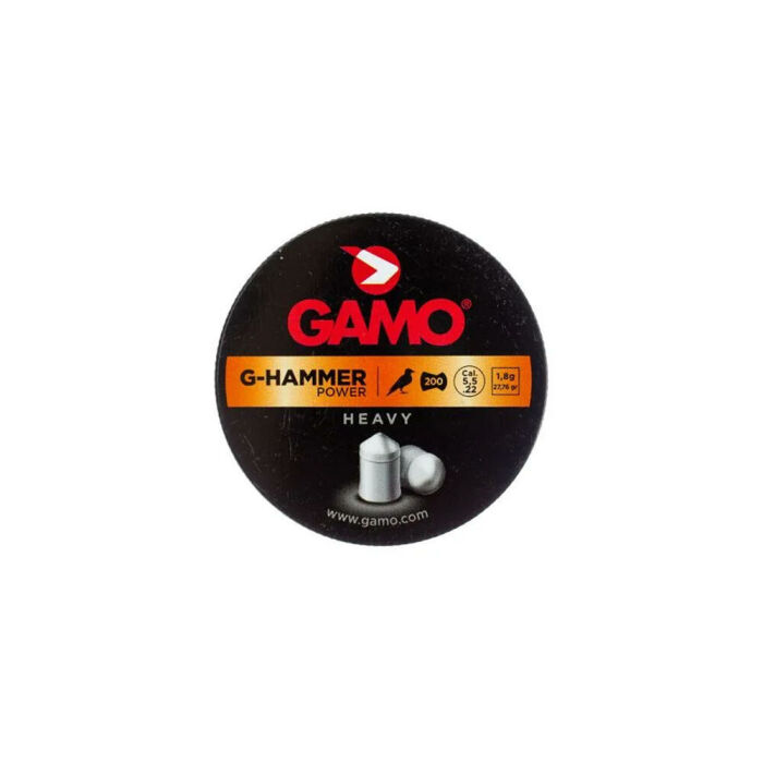 Imagem de CHUMBINHO GAMO G-HAMMER POWER 5,5 MM (200 UNIDADES)