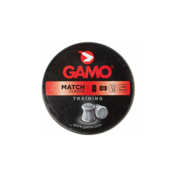 Imagem de CHUMBINHO GAMO MATCH CLASSIC TRAINING 5,5 MM (250 UNIDADES)