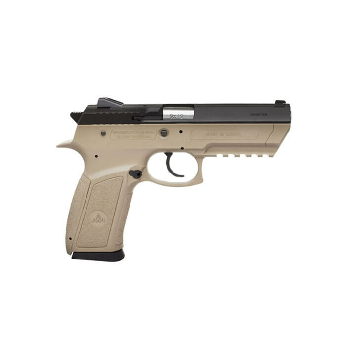 Imagem de PISTOLA IWI JERICHO 941F FULL METAL DESERT - POLIMERO TENEFERIZADA - CAL.9MM