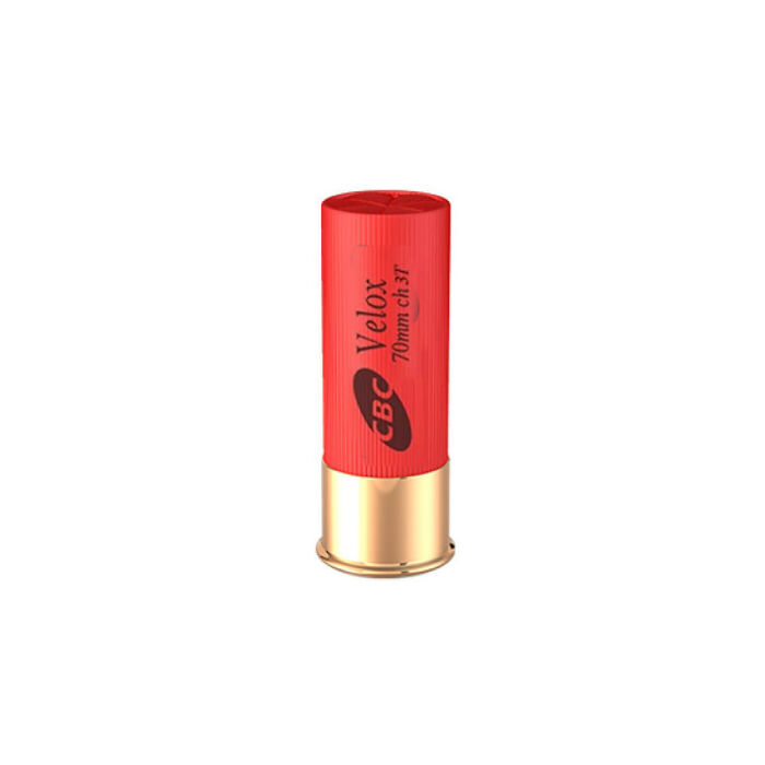 Imagem de CARTUCHO CBC 12/70 SUPER VELOX CH-3T - CAL.12