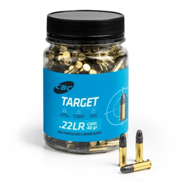 Imagem de MUNIÇÃO CBC TARGET CHOG 300UN 40GR CAL.22LR