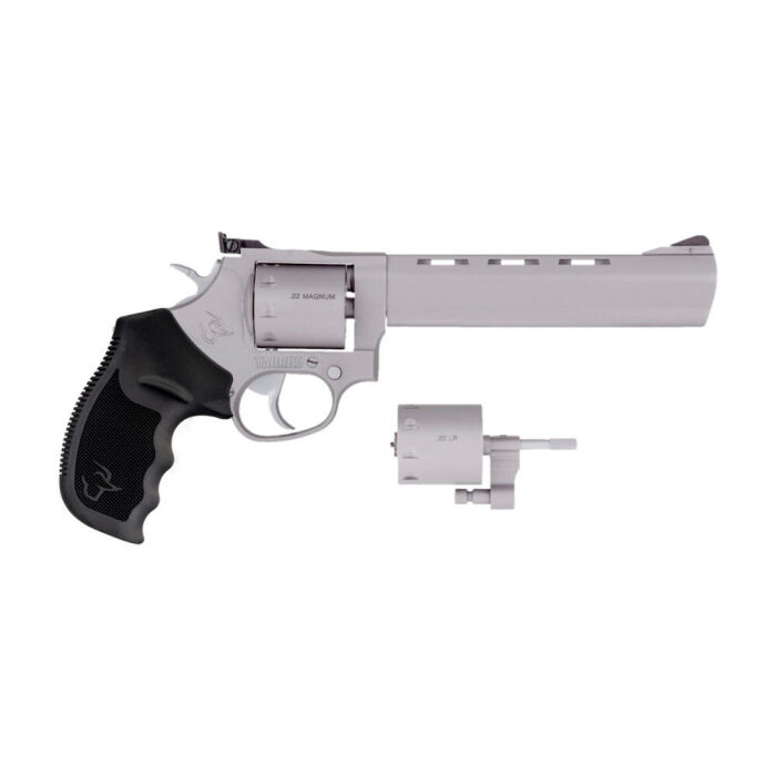 Imagem de REVÓLVER TAURUS RT992 INOX FOSCO 6,5" CAL. .22 LR /.22 MAG