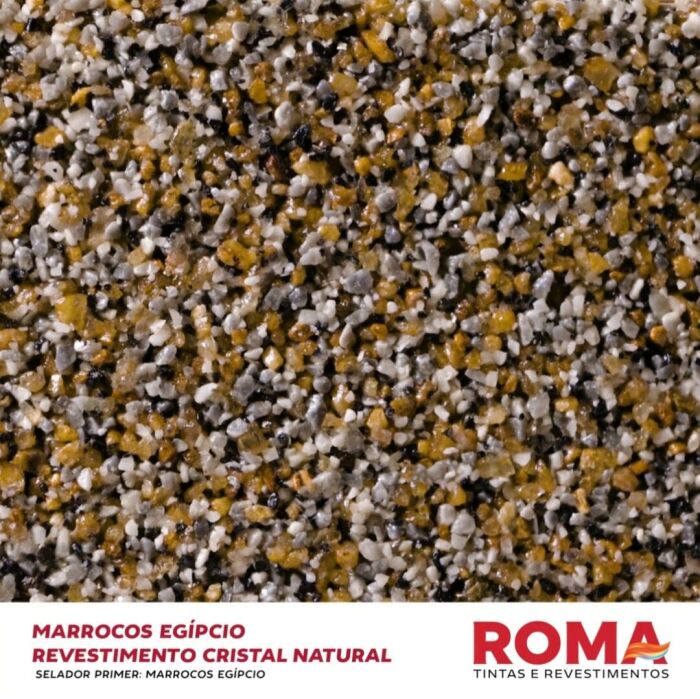 Imagem de REVESTIMENTO CRISTAL PEDRA NATURAL MARROCOS EGIPCIO 23 KG - ROMA