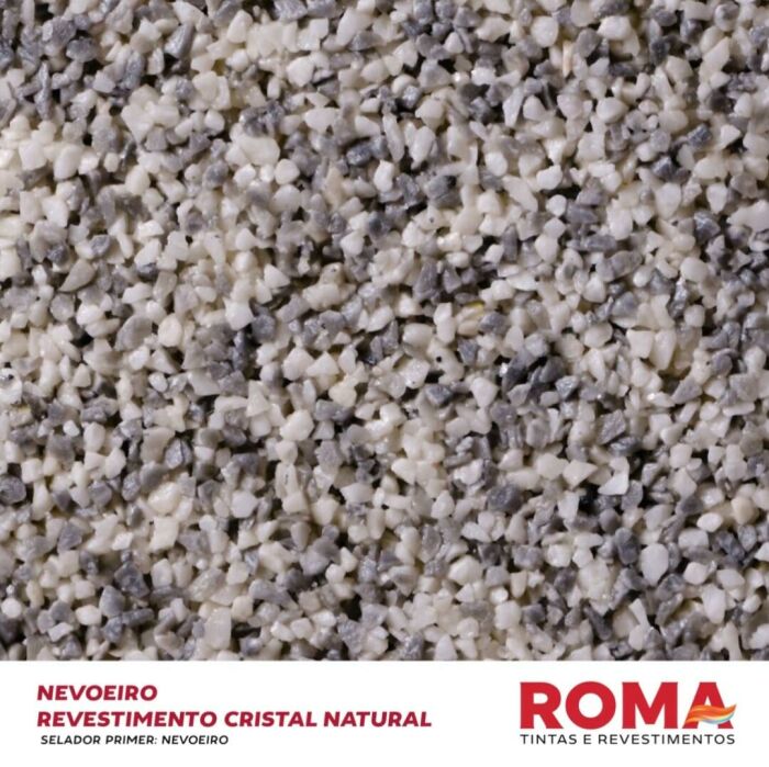 Imagem de REVESTIMENTO CRISTAL PEDRA NATURAL NEVOEIRO 23 KG - ROMA