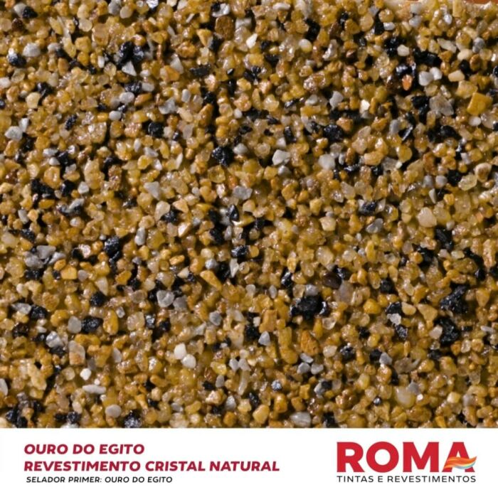 Imagem de REVESTIMENTO CRISTAL PEDRA NATURAL OURO DO EGITO 23 KG - ROMA