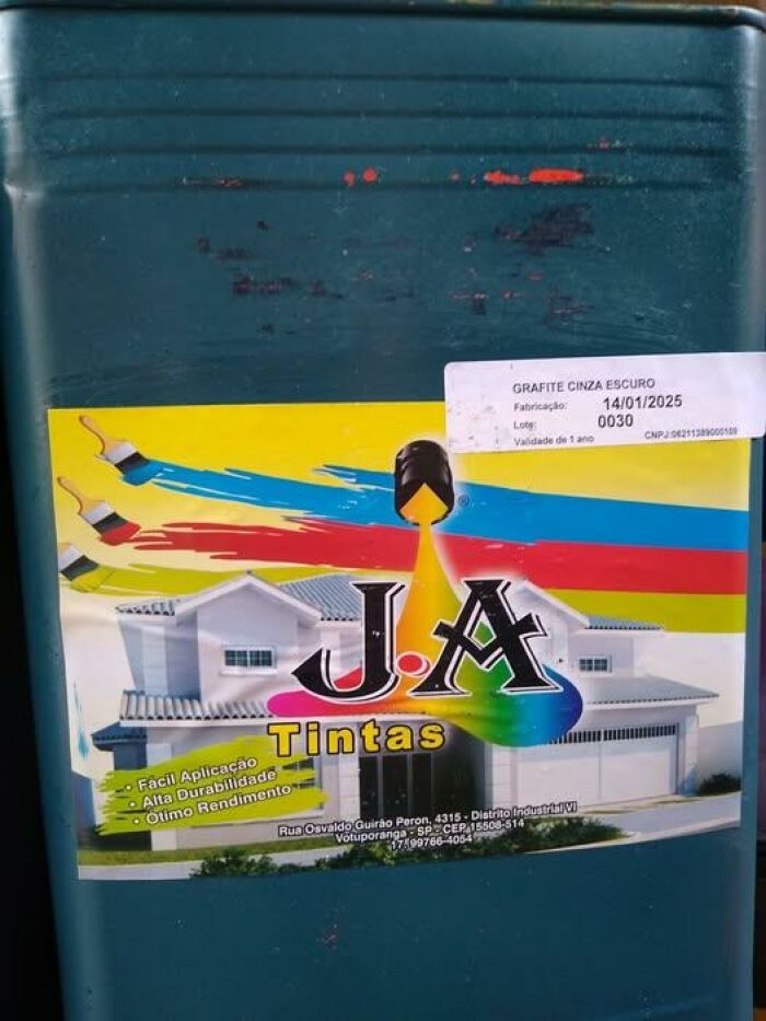 Imagem de GRAFITE BASE SOLVENTE CINZA ESCURO 18 LTS - JA