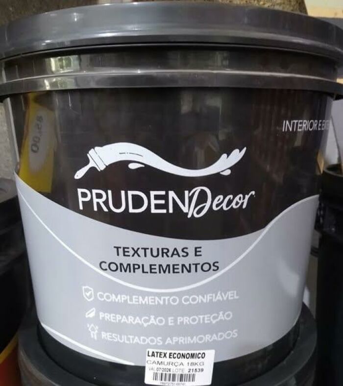Imagem de TINTA LÁTEX AREIA 18 KG - ECONOMICO - PRUDENDECOR
