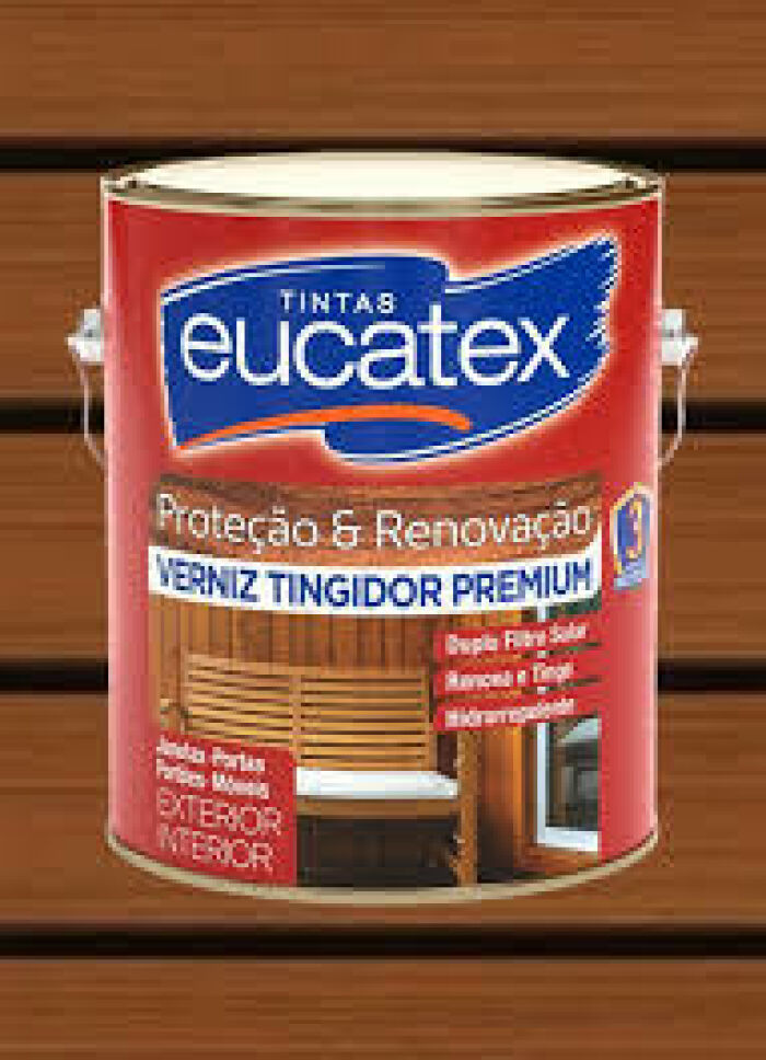 Imagem de VERNIZ TINGIDOR MOGNO BRILHANTE 3,6 LTS - PREMIUM - EUCATEX