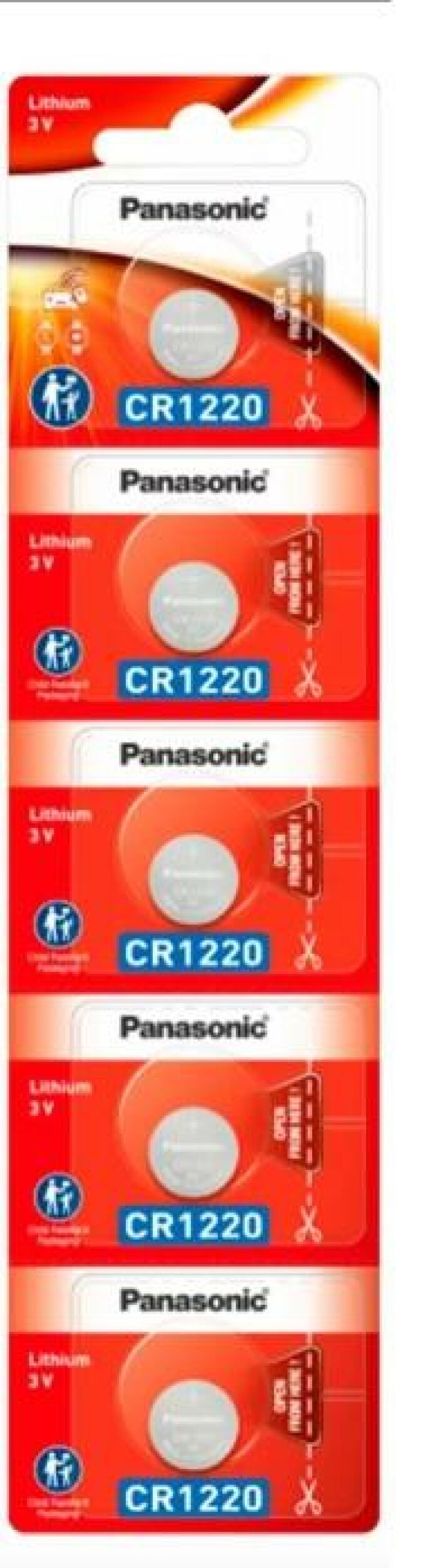 Imagem de Bateria 1220 Panasonic Cartela c/ 5 unid