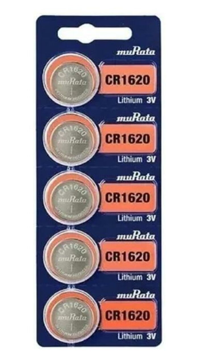 Imagem de Bateria 1620 Murata (Antiga Sony) Cartela com 5 unidades