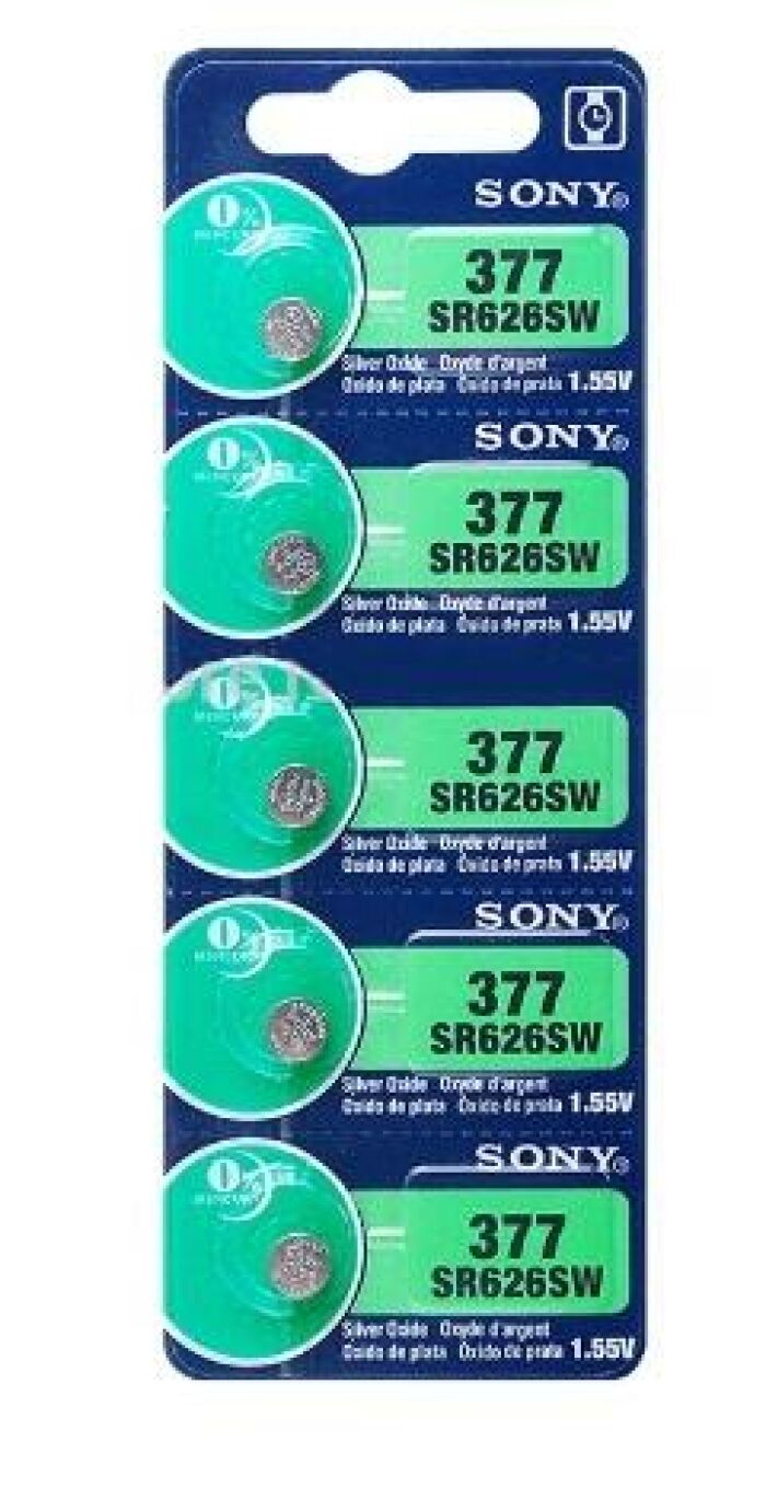 Imagem de Bateria 377 Murata (Antiga Sony) Cartela com 5 unidades
