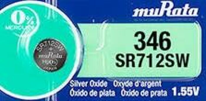 Imagem de Bateria 346 (SR712SW) Murata - Valor Unitário