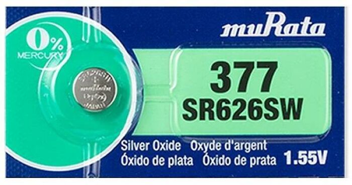 Imagem de Bateria 377 Murata (Antiga Sony) - Valor Unitário