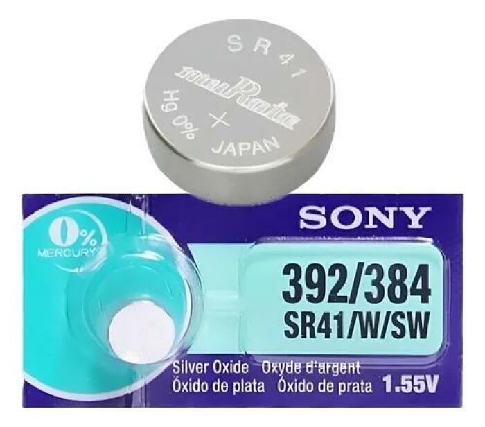 Imagem de Bateria SR41 (392) Murata - Valor Unitário