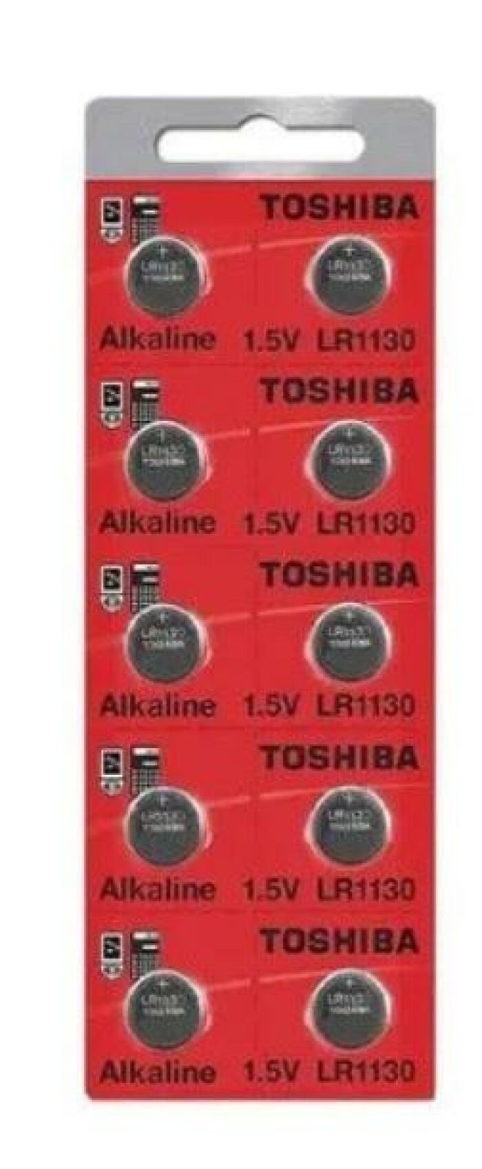 Imagem de Bateria LR1130 Toshiba Cartela com 10 unidades