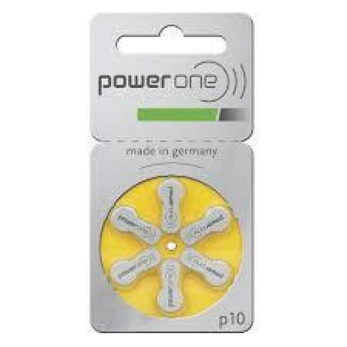 Imagem de Bateria Auditiva 10 Power One (Cartela com 6 unidades)