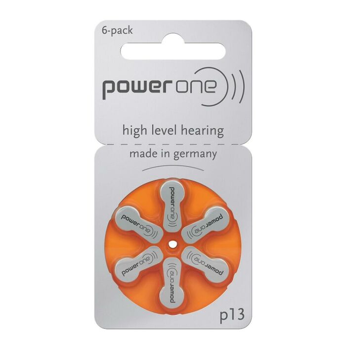 Imagem de Bateria Auditiva 13 Power One (Cartela com 6 unidades)