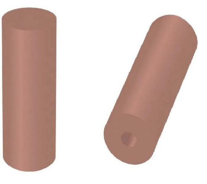 Imagem de Abrasivo Ponta Reta Rosa
