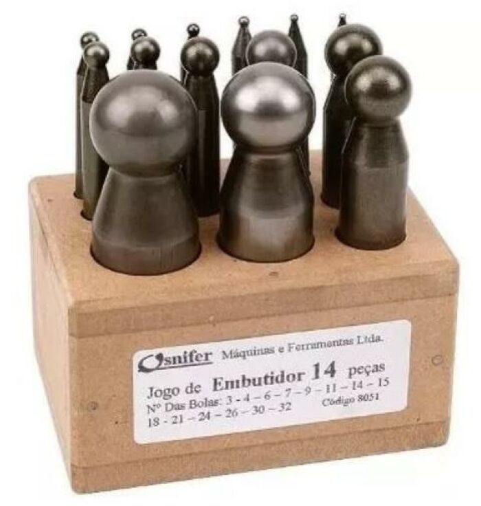 Imagem de Jogo de Embutidores c/ 14 pçs Osnifer