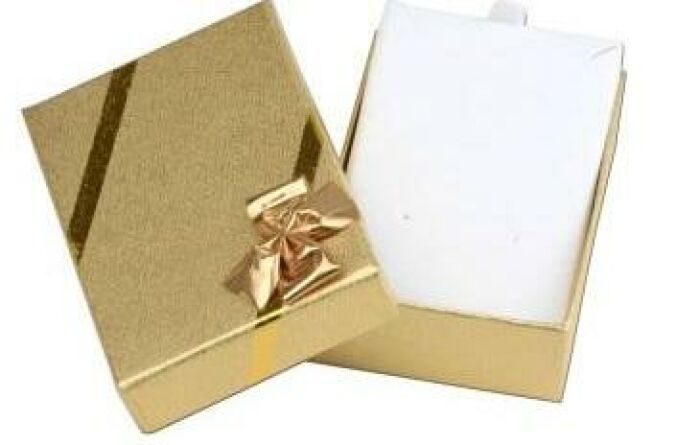 Imagem de Estojo Conjunto Retangular Ouro