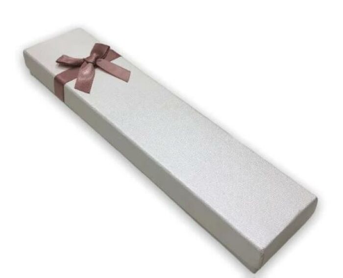 Imagem de Estojo Laço Pulseira Branco