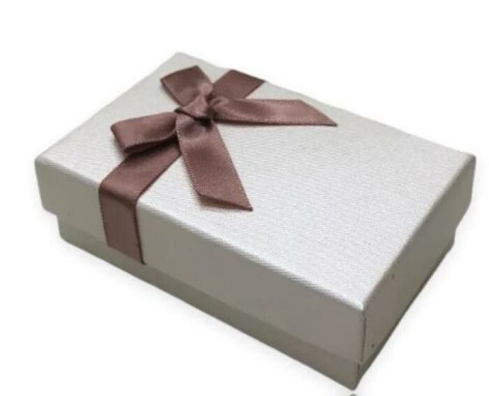 Imagem de Estojo Laço Conjunto Retangular Branco