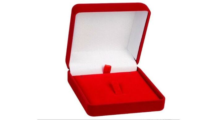 Imagem de Estojo Veludo Universal Conjunto Vermelho F5