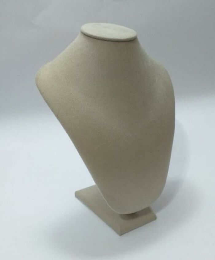 Imagem de Busto Suede Bege - P